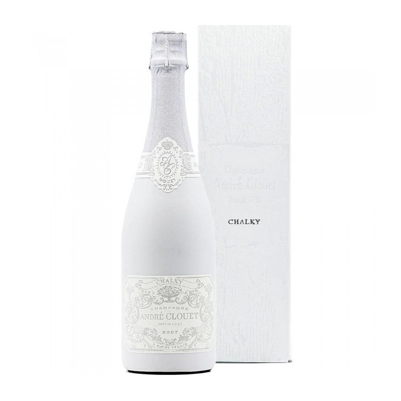 CHAMPAGNE ANDRE' CLOUET CHALKY BRUT CL 75 CHAMPAGNE ANDRE' CLOUET CHALKY BRUT CL 75