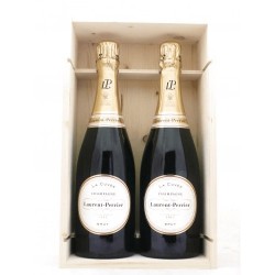 LAURENT PERRIER LA CUVEE' CL 75 x 2 BT CASSA LEGNO