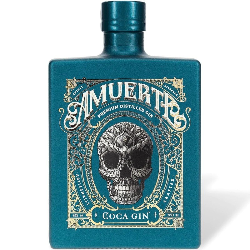 GIN GREEN AMUERTE COCA LEAF CL 70 GIN GREEN AMUERTE COCA LEAF CL 70