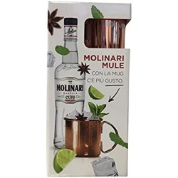 SAMBUCA MOLINARI CL. 70 BOX + BICCHIERE MUG