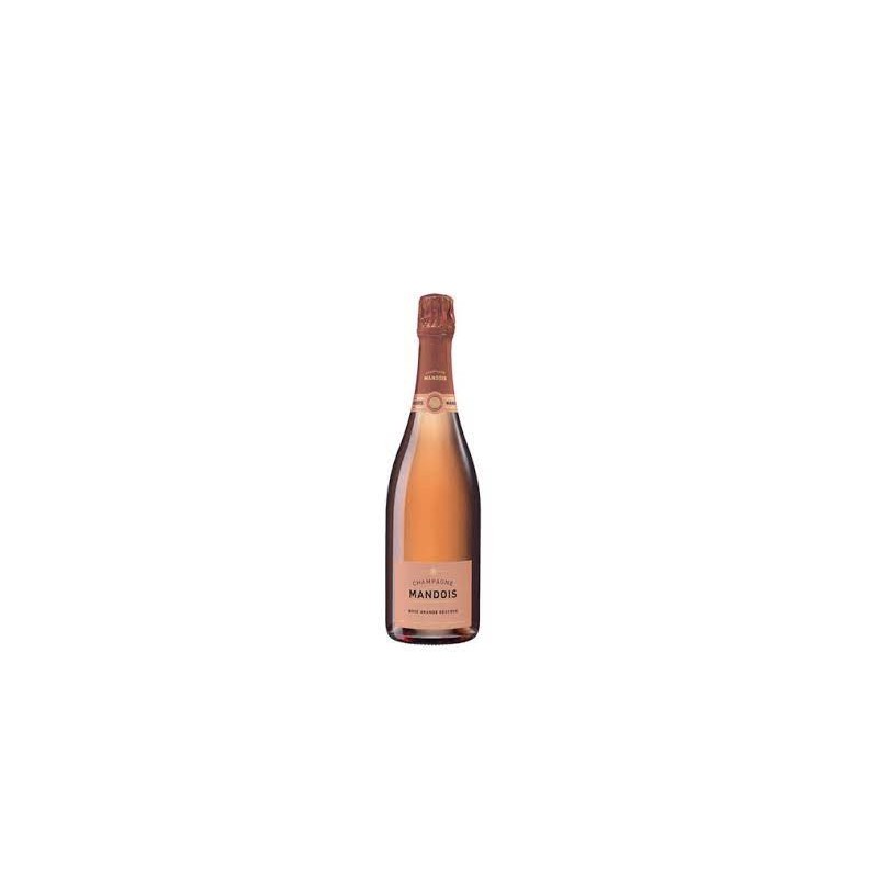 Champagne Mandois Brut Rose' Grand Reserve  cl.75
