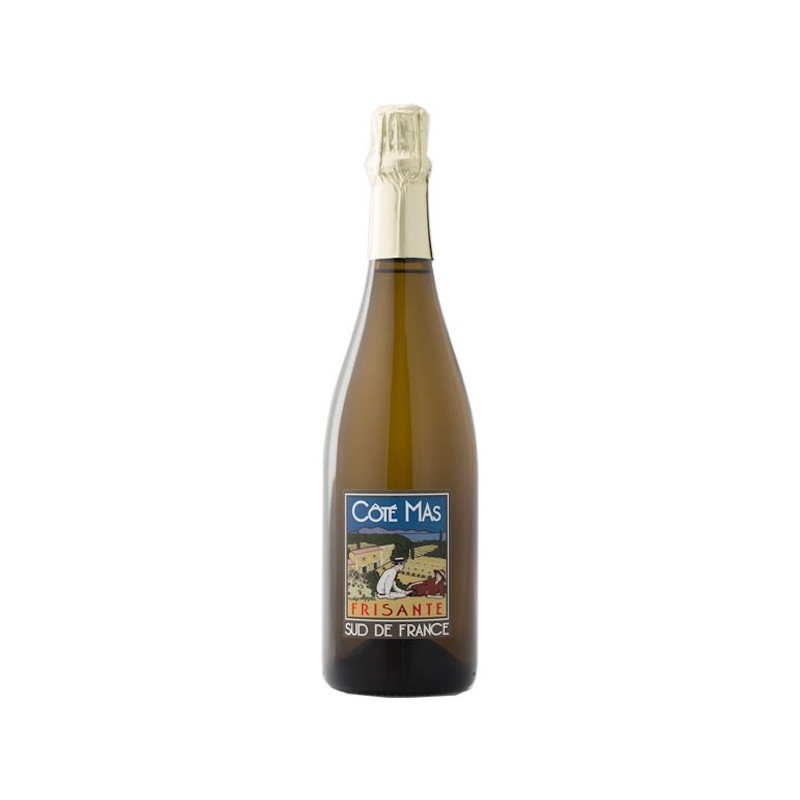 FRISANTE BLANC DE BLANC BRUT COTE' MAS CL 75 FRISANTE BLANC DE BLANC BRUT COTE' MAS CL 75