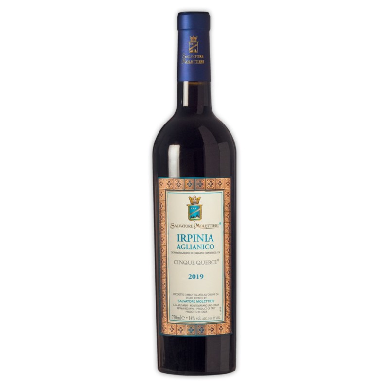 IRPINIA AGLIANICO DOC '19 CL.75 CINQUE QUERCE IRPINIA AGLIANICO DOC '19 CL.75 CINQUE QUERCE