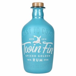 TWIN FIN SPICED RUM 38° CL 70
