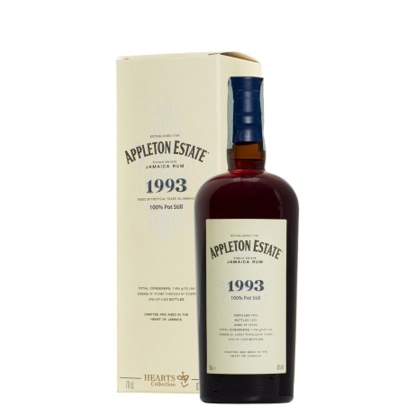 RUM APPLETON ESTATE 1993 hearts coll. 63° CL.70