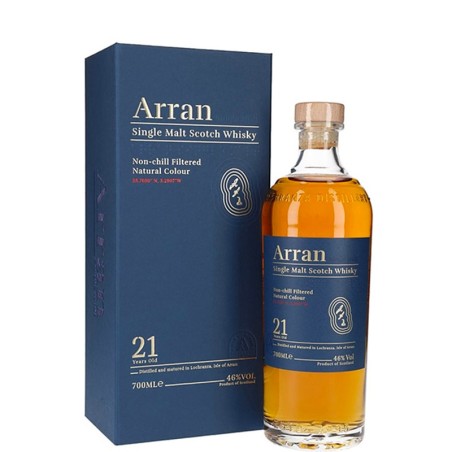 ARRAN SINGLE MALT WHISKEY 21YO 46° CL 70