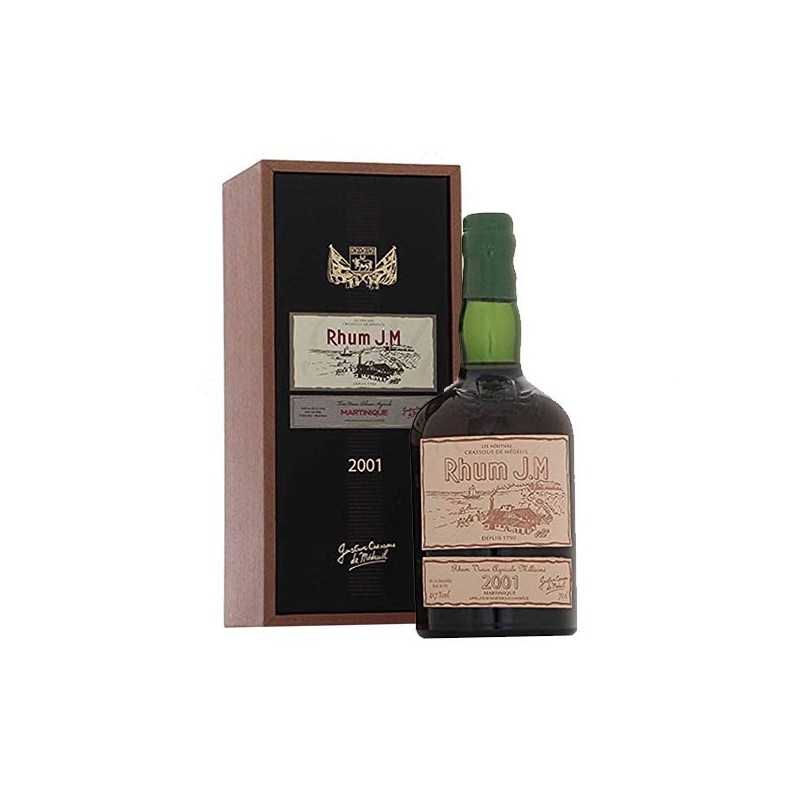 RHUM J.M. millesime HORS D'AGE 2005 CL 70 box