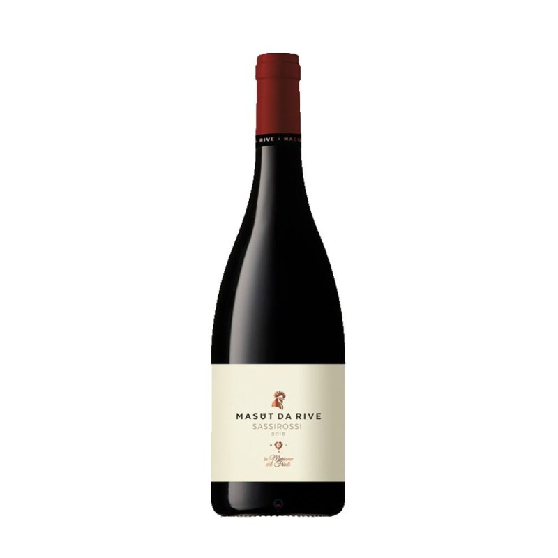 SASSI ROSSI ISONZO DOC 2021 CL 75 MASUT DA RIVE