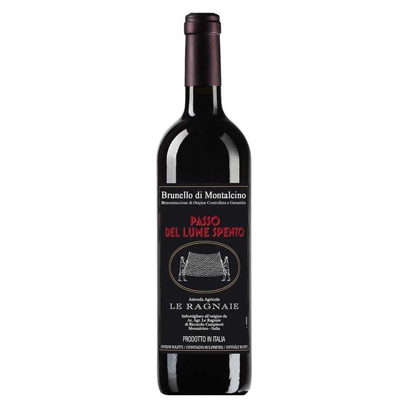 BRUNELLO MONT. PASSO LUME SP. 2018 RAGNAIE CL. 75 BRUNELLO MONT. PASSO LUME SP. 2018 RAGNAIE CL. 75