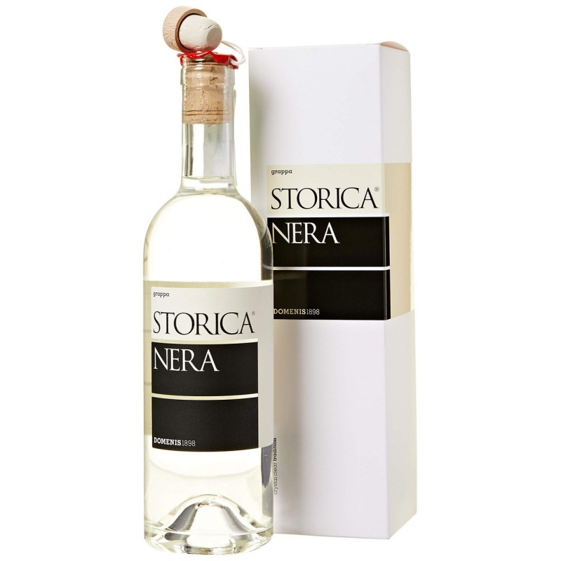 GRAPPA STORICA NERA 50° CL 50 DOMENIS 1898 GRAPPA STORICA NERA 50° CL 50 DOMENIS 1898