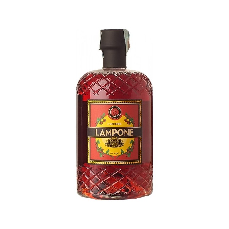 LIQUORE LAMPONE 25° CL 70 A.D. QUAGLIA LIQUORE LAMPONE 25° CL 70 A.D. QUAGLIA