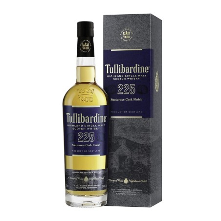 TULLIBARDINE 225 sauternes cask  43° CL. 70