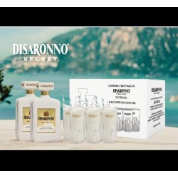AMARETTO DI SARONNO VELVET X2 BT CL 70 + 6 BICCH
