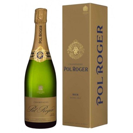 CHAMPAGNE POL ROGER RICH AST. CL.75