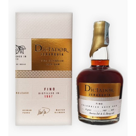 RUM DICTADOR R. JERARQUIA 46° CL 70 -COLOMBIA-
