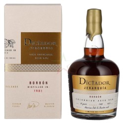 RUM DICTADOR JERARQUIA 1985 40° CL 70 -COLOMBIA