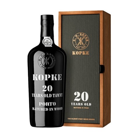 KOPKE 20 YO PORTO CL 75 OAK BOX