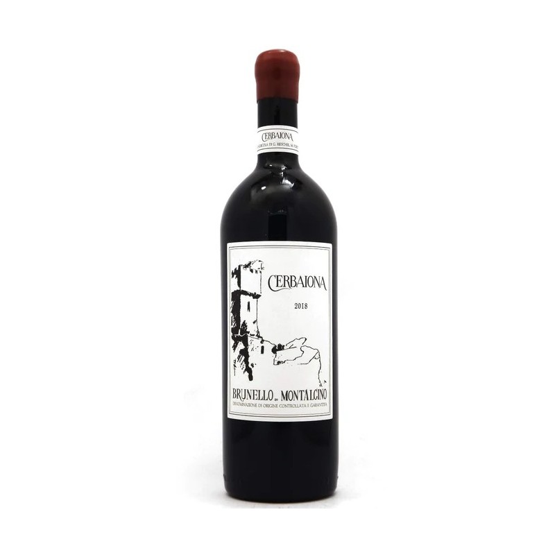 CERBAIONA BRUNELLO DI MONTALCINO DOCG 2018 CL 75 CERBAIONA BRUNELLO DI MONTALCINO DOCG 2018 CL 75