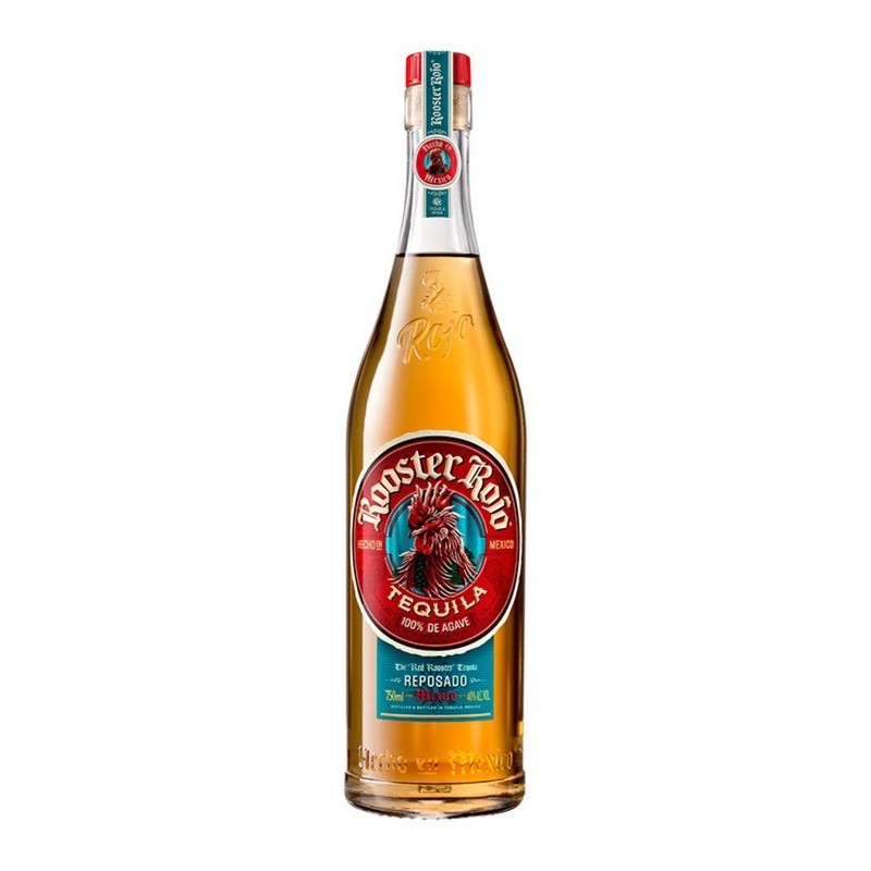 TEQUILA ROOSTER ROJO REPOSADO 38° CL 70