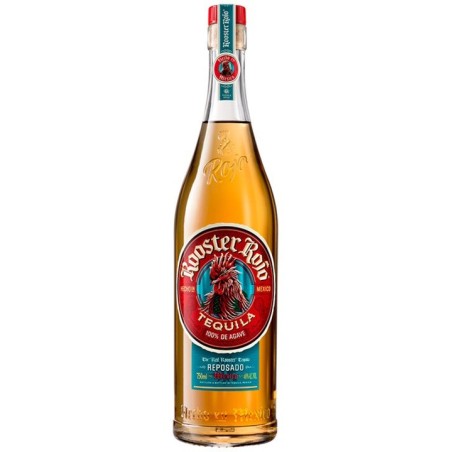TEQUILA ROOSTER ROJO REPOSADO 38° CL 70