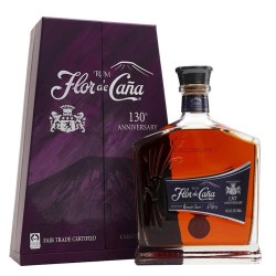 RUM FLOR DE CANA 20 YO CL 70  130° ANNIVERSARIO