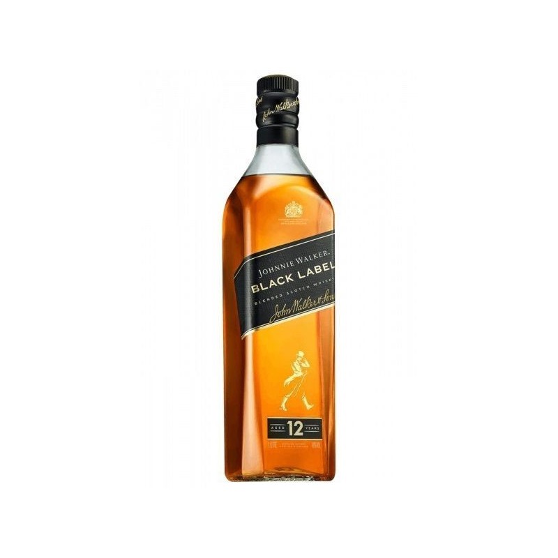 WHISKY JOHNNIE WALKER BLACK LABEL LT 1 WHISKY JOHNNIE WALKER BLACK LABEL LT 1