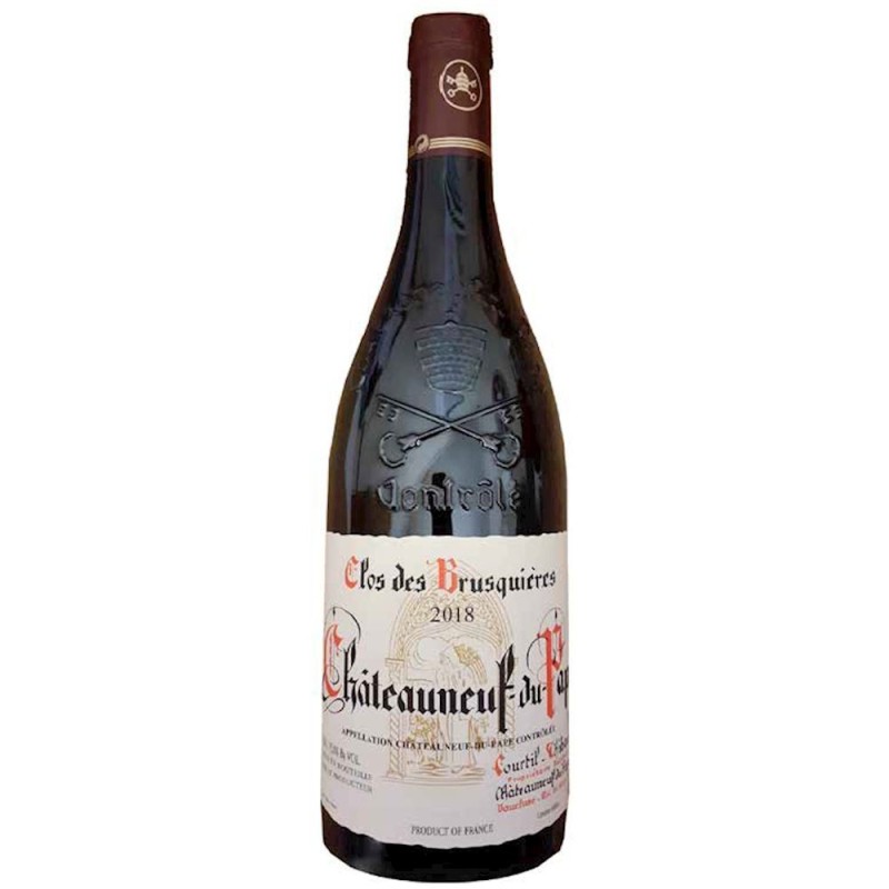 CHATEAUNEUF DU PAPE CLOS DES BRUSQUIERES 2018 CL75 CHATEAUNEUF DU PAPE CLOS DES BRUSQUIERES 2018 CL75