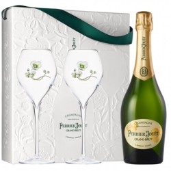 PERRIER JOUET GRAND BRUT CHAMPAGNE CL 75 +2 flutes