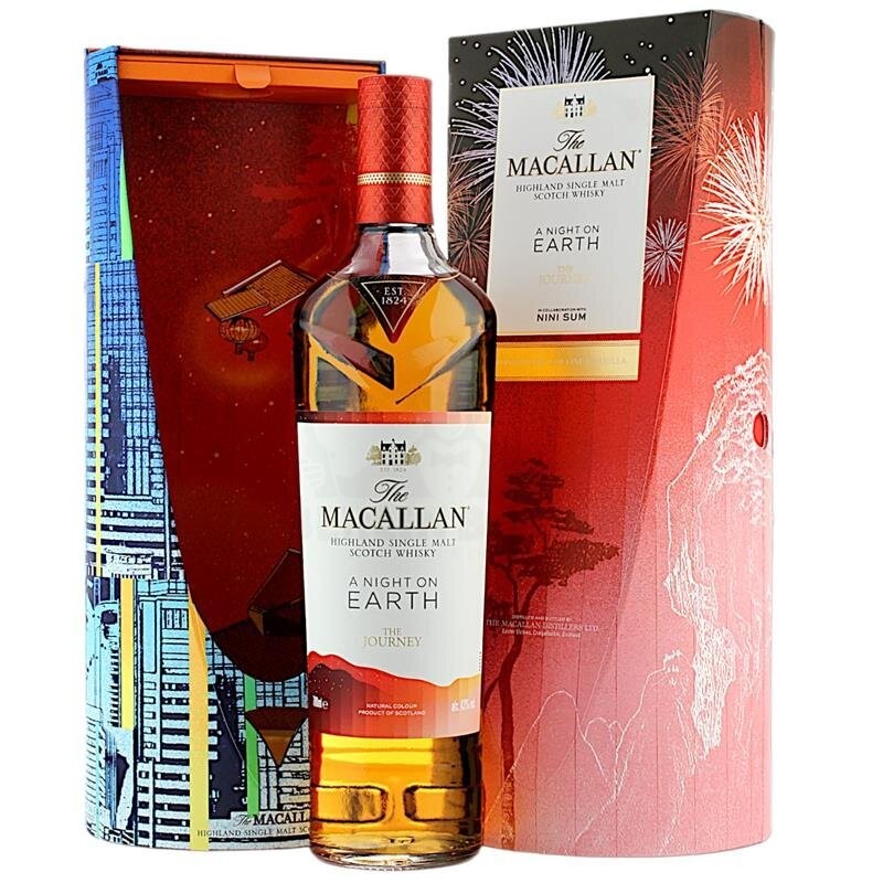 WHISKY THE MACALLAN NIGHT ON EARTH 2023 40° cl 70 WHISKY THE MACALLAN NIGHT ON EARTH 2023 40° cl 70