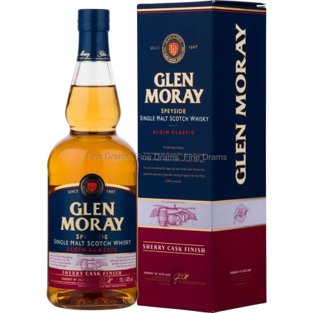 GLEN MORAY SHERRY CASK WHISKY 40° CL 70