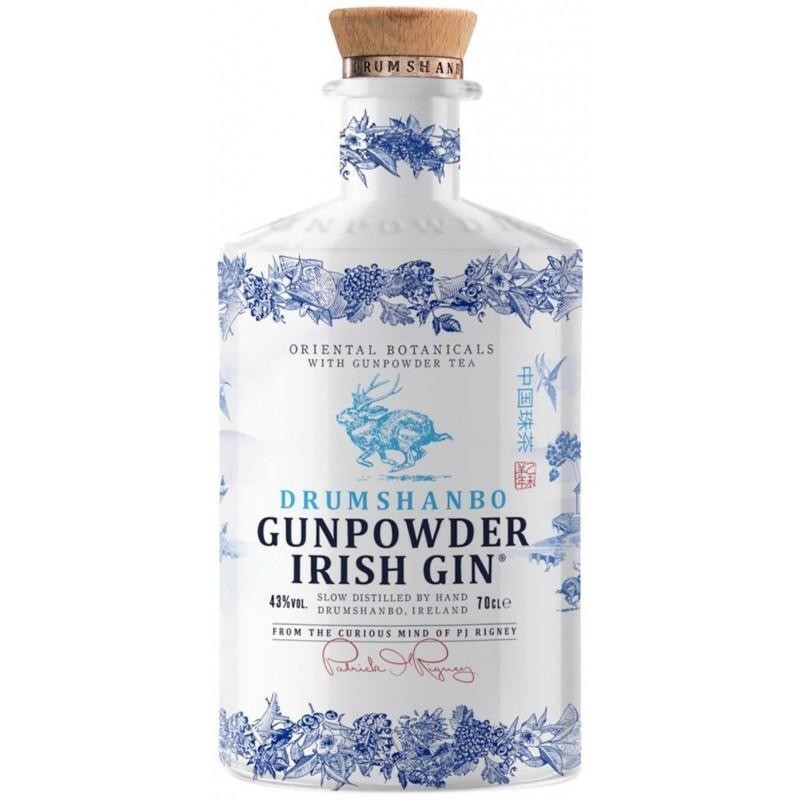 GUNPOWDER IRISH GIN 43° CL 70 CERAMICA
