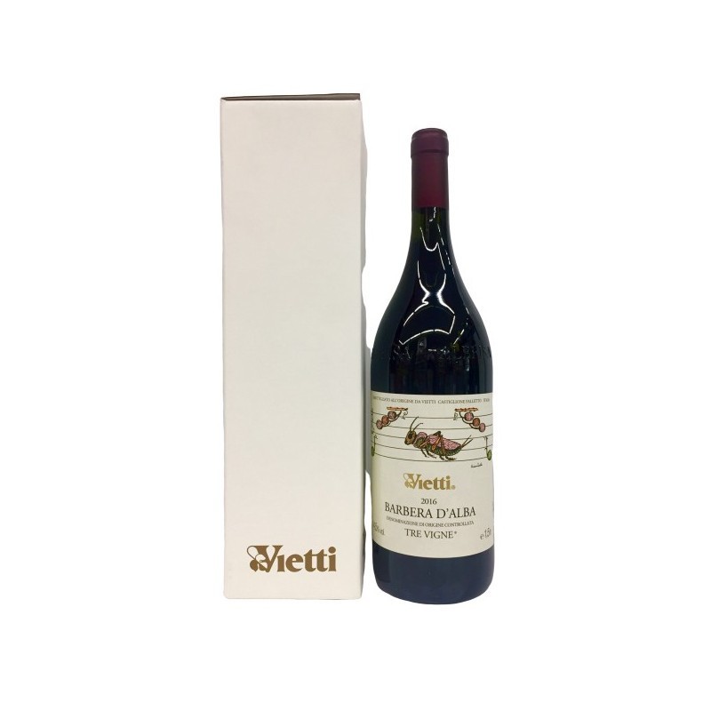 BARBERA D'ALBA DOC TRE VIGNE '21 LT1,5LEGNO VIETTI BARBERA D'ALBA DOC TRE VIGNE '21 LT1,5LEGNO VIETTI