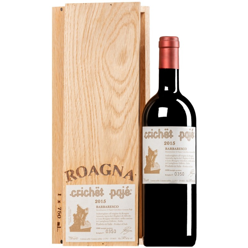 CRICHET PAJE' DOCG 2015 CL 75 ROAGNA CRICHET PAJE' DOCG 2015 CL 75 ROAGNA