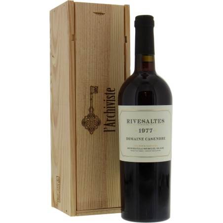 ARCHIVISTE RIVESALTES 1977 DOMAINE CASENOBE