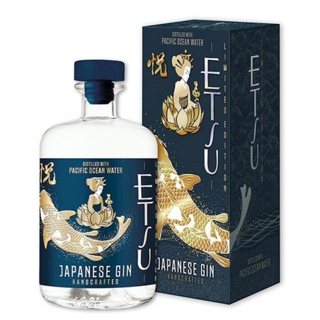 ETSU JAPANESE PACIFIC OCEAN WATER GIN 45° CL 70