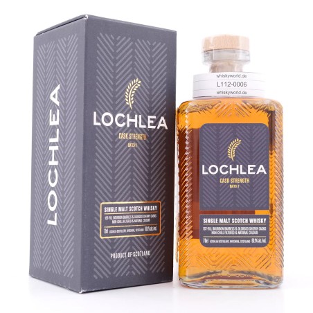 LOCHLEA WHISKY CASK STRENGTH BATCH 1 60° CL 70