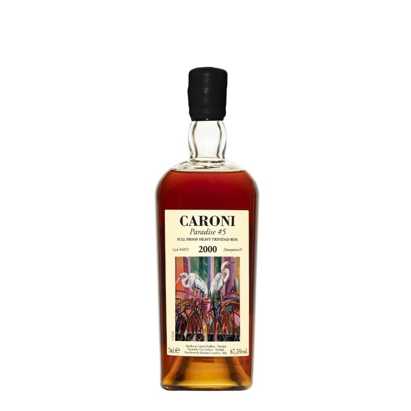 RUM CARONI TRINIDAD 2000 PARADISE #5 CL 70 67,5° RUM CARONI TRINIDAD 2000 PARADISE #5 CL 70 67,5°