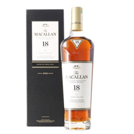 WHISKY MACALLAN 18 YO  CL 70 2022  SHERRY OAK