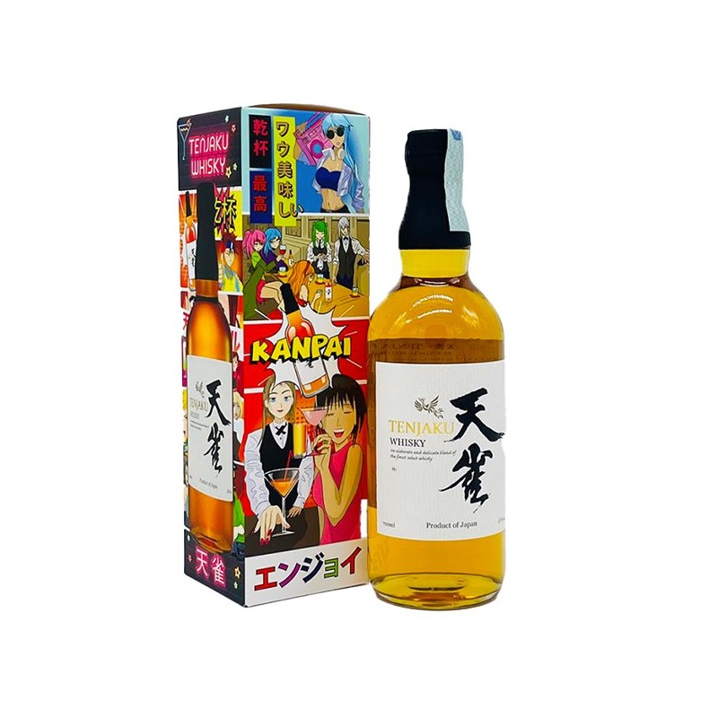 TENJAKU BLENDED WHISKY CL 70 40° JAPAN -ANIME - TENJAKU BLENDED WHISKY CL 70 40° JAPAN -ANIME -