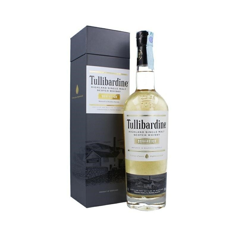 TULLIBARDINE Single Malt Whisky SOVEREIGN 43°CL.70