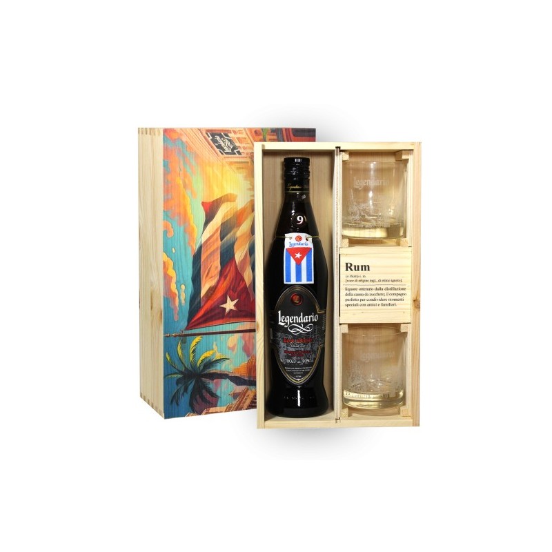 RON LEGENDARIO ANEJO 9 CL 70 ART COLLECTION