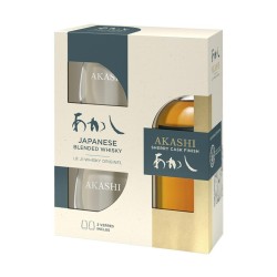 AKASHI BLENDED WHISKY SHERRY CASK CL 50 + 2 BICCH