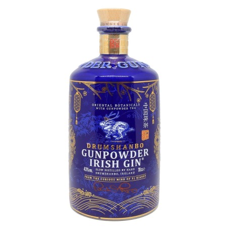 GUNPOWDER IRISH GIN DRAGON ED. 43° CL 70 CERAMICA