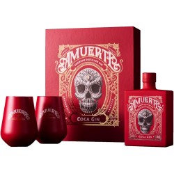 AMUERTE RED CL.70 GIFT BOX + 2 bicchieri