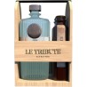 GIN LE TRIBUTE 43° CL 70 + 02 TONICHE BOX LEGNO