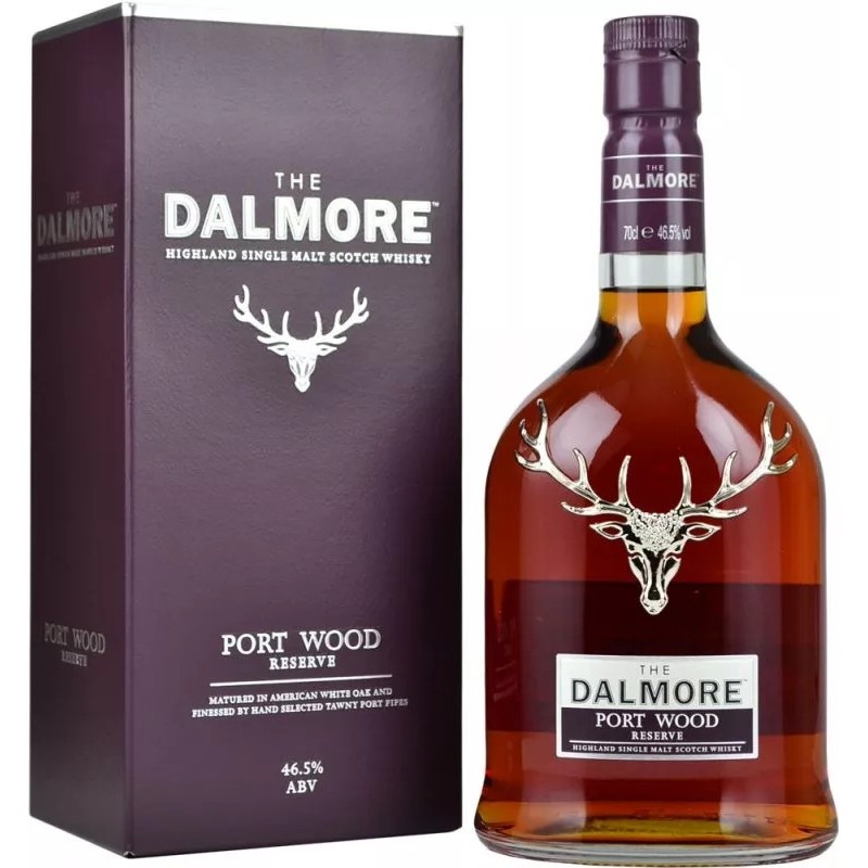 THE DALMORE PORT WOOD RESERVE 46,5° CL 70 THE DALMORE PORT WOOD RESERVE 46,5° CL 70