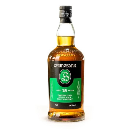 SPRINGBANK SINGLE MALT WHISKY 15YO 46°  CL70