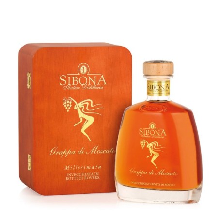 GRAPPA RISERVA MOSCATO '12  44% CL 70 SIBONA