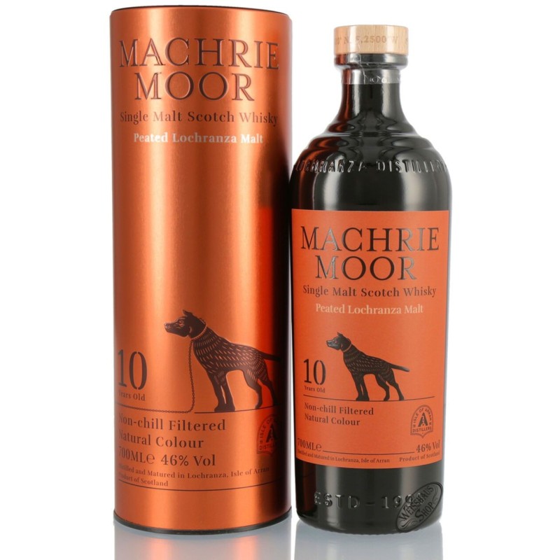 MACHRIE MOOR WHISKY 10YO 46° CL 70 MACHRIE MOOR WHISKY 10YO 46° CL 70