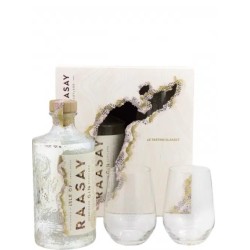 ISLE OF RAASAY GIN 46° CL.70 + 2 BICCHIERI